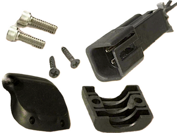 M8960FXH, Rosco 8" x 6" Openview Convex Heated & Fixed Glass Mirror Head 