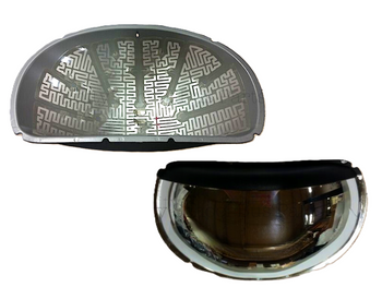 ACR7005H, Rosco Heated Lens for Eye Max Mirror -  Lens and Gasket Only