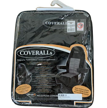 181704XN1161, Universal Drivers Seat Cover (Black/Black)