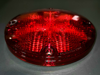 1-1020-5000, Weldon Red 5 Diode LED 7" Round Warning Light 1-1020-5000, Weldon Red 5 Diode LED 7" Round Warning Light