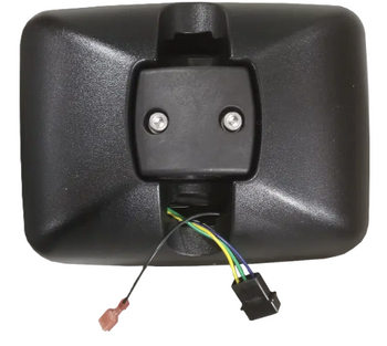 8960IH, Rosco 8" X 6" Openview Heated & Motorized Convex Mirror Head - Wired for International