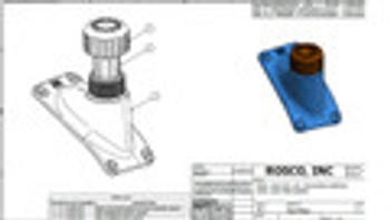 ASY4962, Rosco 2019+ Blue Bird Vision Passenger's Base (Right Side) ASY4962, Rosco 2019+ Blue Bird Vision Passenger's Base (Right Side)