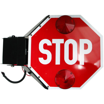SE27980C-SP, SMI Thomas C2 Strobing LED Stop Arm Defender Series Electric Stop Arm with C2 Connector SE27980C-SP, SMI Thomas C2 Strobing LED Stop Arm Defender Series Electric Stop Arm with C2 Connector