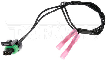645-1000, Dorman  2 Wire Elec. Pigtail w/ Watertight Male Conn. & Female Terminals 