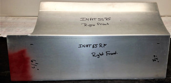 INAT55RF, Custom Bus International / Amtran Right Front Wheel Well Repair INAT55RF, Custom Bus International / Amtran Right Front Wheel Well Repair