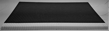 STNM336, Ribbed Plastic Step Tread Nosing 3"X 36"