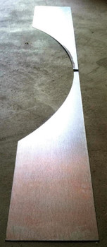 TWW53, Custom Bus Thomas  Wheel Well Inner Repair Panel - 2 pieces TWW53, Custom Bus Thomas  Wheel Well Inner Repair Panel - 2 pieces