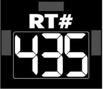 RCXL-M3R, Reflective Image Route Changer XL - 3 Digit Magnetic - Route # RCXL-M3R, Reflective Image Route Changer XL - 3 Digit Magnetic - Route #