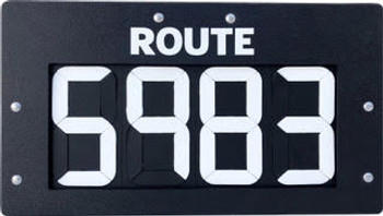 RCXL-M4R, Reflective Image Route Changer XL - 4 Digit Magnetic - Route RCXL-M4R, Reflective Image Route Changer XL - 4 Digit Magnetic - Route