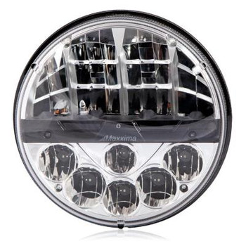 MHLE-07HILO, Maxxima LED Headlamp 7" Round. Dual Beam - H6024 LED Replacement MHLE-07HILO, Maxxima LED Headlamp 7" Round. Dual Beam - H6024 LED Replacement