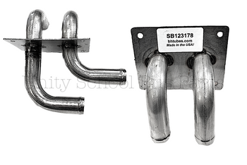 SB123178, BH Tubes SS Thomas C2 / Transit Aux. Heater Bulkhead Fitting 1" Diameter