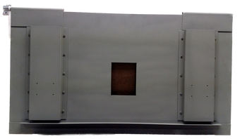 WEB006, Custom Bus Webasto heater box door w/hinge pins and bushings