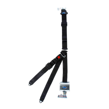 Q8-6326-A1-T, Q'Straint Lap/Shoulder Belt w/L Track Fittings on both ends Q8-6326-A1-T, Q'Straint Lap/Shoulder Belt w/L Track Fittings on both ends