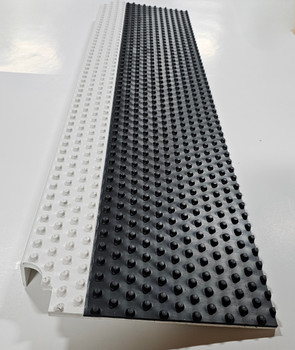 39844001001, Profusion IC Black/White Pebble Bottom (1st Step) w/notches NM - includes cut out at corners for door 39844001001, Profusion IC Black/White Pebble Bottom (1st Step) w/notches NM - includes cut out at corners for door