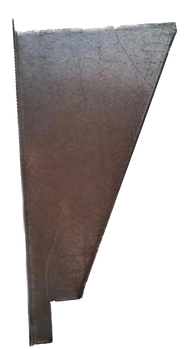 INAT51R, Custom Bus Right side panel gusset. 16 1/2" T  