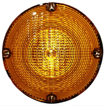 2-1010-2106, Weldon New Style 1010 Series 7" Amber Turn Signal (2 Wire/Plastic Base) 2-1010-2106, Weldon New Style 1010 Series 7" Amber Turn Signal (2 Wire/Plastic Base)