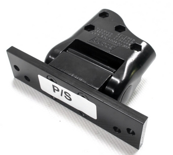 ASY3061, Rosco Blue Bird Avia Style Side Breakaway Mount Mirror Bracket - Passenger's (Right Side)