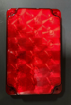 1-5802-2101, C2 8.5" Rectangle LED Stop and Tail - Weldon Version 1-5802-2101, C2 8.5" Rectangle LED Stop and Tail - Weldon Version