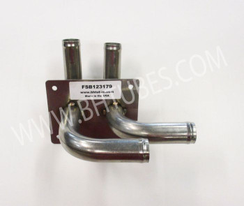 SB123179, SS Aux Heater Bulkhead Fitting, 1" Diameter  SB123179, SS Aux Heater Bulkhead Fitting, 1" Diameter