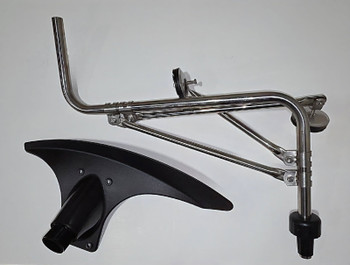 180-390LBA, Rosco Hi Def Left Base and Arm - Stainless Steel  180-390LBA, Rosco Hi Def Left Base and Arm - Stainless Steel