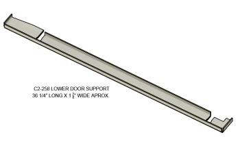 C2-258, C2 Lower Door Support