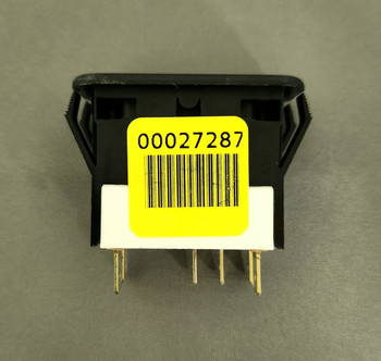 0027287,  Bluebird 5 Terminal Black Switch Base (Off-On) 0027287,  Bluebird 5 Terminal Black Switch Base (Off-On)