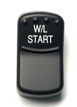 0027300,  Bluebird Rocker Button (Warning Light Start)