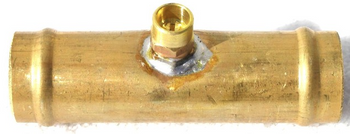 060550000, AR Lintern 1" Bleeder Straight Connector