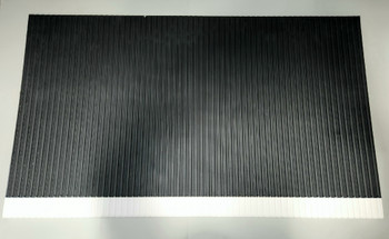21 1/2" X 37 1/2",  Profusion Step Well Tread 3/16" White Nose, Ribbed 21 1/2" X 37 1/2",  Profusion Step Well Tread 3/16" White Nose, Ribbed