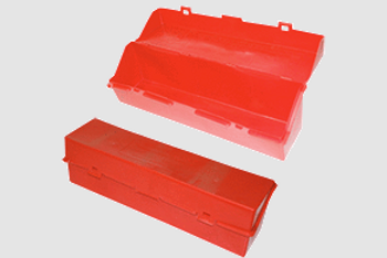 1005 CASE, James King Red Plastic Triangle - Case Only 1005 CASE, James King Red Plastic Triangle - Case Only