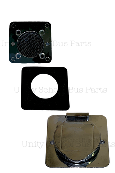 1612, Jeb Chrome Plated Receptacle Snap Cap & Gasket