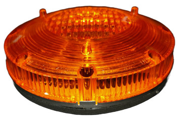 2-1080-1100, Weldon 1080 Series 7" Amber Overhead Warning Light (1 Wire) 2-1080-1100, Weldon 1080 Series 7" Amber Overhead Warning Light (1 Wire)