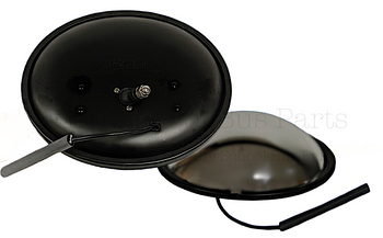 23651H, Rosco Hawk-Eye Ball Stud Mount Heated with Internal Connector Mirror Head  23651H, Rosco Hawk-Eye Ball Stud Mount Heated with Internal Connector Mirror Head