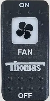 3101,  Thomas Black Master Switch (On-Off) 3101,  Thomas Black Master Switch (On-Off)