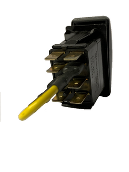 3129,  Thomas Black Defroster Switch (Low/High-Off) 