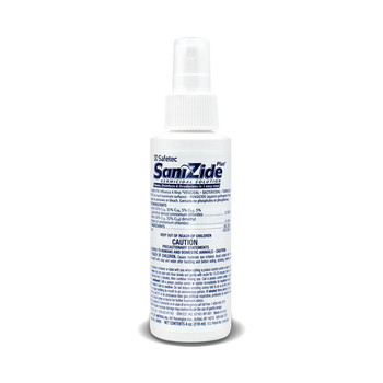 34800, Safetec 4 oz Spray Bottle of SaniZide Surface Disinfectant