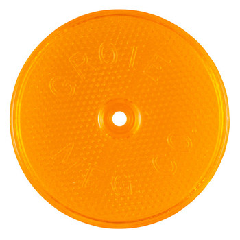 40153-3, Grote 3.5" Center Mount Reflector (Yellow) 40153-3, Grote 3.5" Center Mount Reflector (Yellow)