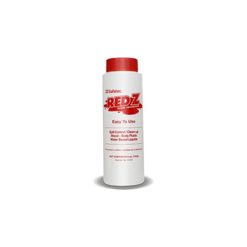 41101, Safetec 5 Ounce Bottle of Red Z Spill Control Solidifier