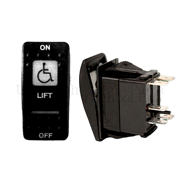 52003115,  Thomas Black Lift Switch (On-Off) 52003115,  Thomas Black Lift Switch (On-Off)