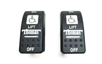 52003115,  Thomas Black Lift Switch (On-Off) 52003115,  Thomas Black Lift Switch (On-Off)