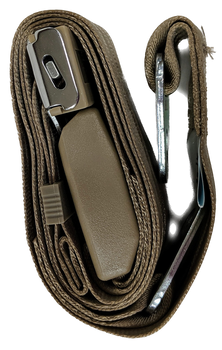 60F-21, Shield 60" Permanent Mount Seat Belt (Antelope / Tan)