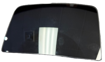 715D/1, 7" x 4" Rosco Non-Heated Eurostyle Convex -  Glass Only