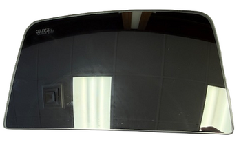 715DH/1, Rosco 7 "x 4" Heated Eurostyle Convex Mirror Head - Glass Only