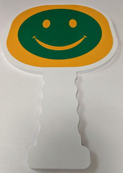 CGP-1, Reflective Image Crossing Guard Paddle (Smiley Face) CGP-1, Reflective Image Crossing Guard Paddle (Smiley Face)