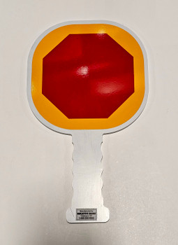 CGP-1, Reflective Image Crossing Guard Paddle (Smiley Face)
