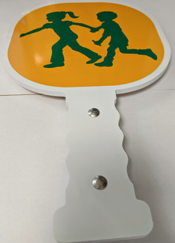 CGP-2M, Reflective Image Crossing Guard Paddle with Magnet (Kids Walking) CGP-2M, Reflective Image Crossing Guard Paddle with Magnet (Kids Walking)