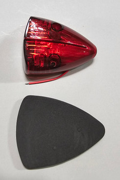 100ML0032, Opti-Luxx LED 350 Series Tear Drop Marker Light (Red) 100ML0032, Opti-Luxx LED 350 Series Tear Drop Marker Light (Red)