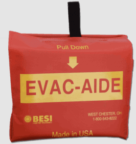 EVAC-AID, Tie Tec Evacuation Blanket - 30" x 96"