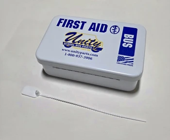 R209024, Certified Safety Empty First Aid Metal Box (10 piece)