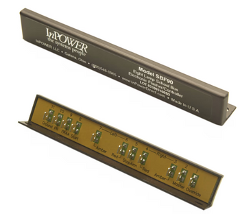 SBF-90,  Inpower Eight Lamp School Bus Electronic Flasher / Controller - Multi-Lock